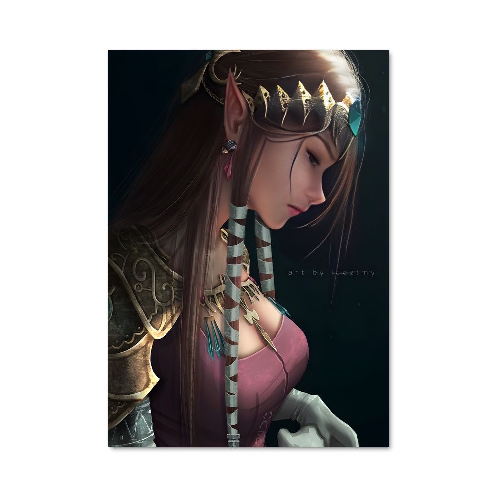 Poster Princesse de Hyrule